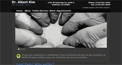 Desktop Screenshot of doctoralbertkim.com
